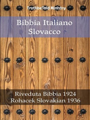 cover image of Bibbia Italiano Slovacco